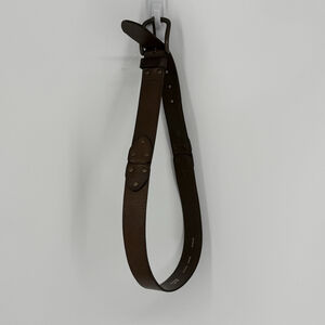 Fossil Segmented Bridle Style Women’s Brown Leather Belt Medium 40”